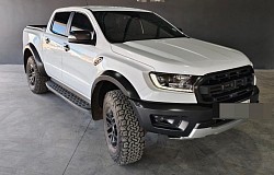 2020 Ford Ranger 2.0Bi-Turbo D/C 4x4 Raptor   KM:  111500 FSH  Price: R559 950  Rubberized bin  Roller Shutter load bin cover Tow bar  Steps