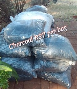 Krugersdorp  Charcoal for sale  R27 per bag