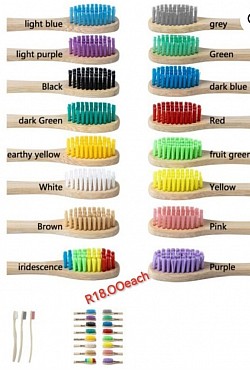 Bamboo toothbrushes