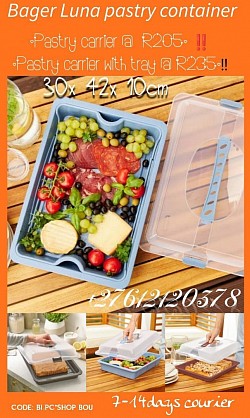 Salad transport container
