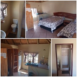 PLAASSKUUR BOSVELD LODGE   Slegs 75km vanaf Pta en 30km buite Brits !!!! 8-10 AUGUSTUS ( 1 X 4 SLEEPER BESKIKBAAR) 22-24 AUGUSTUS  5-7 SEPTEMBER 12-14 SEPTEMBER 19-21 SEPTEMBER SKOOLVAKANSIE !!! BRAAIDAG 24 SEPTEMBER, LANGNAWEKE !!! 4 Sleeper @ vanaf slegs R850/nag/chalet 6 Sleeper @ vanaf slegs R1250/nag/chalet MIDWEEK SPECIALS VAN AF SLEGS R1200 !!!!! 4 sleeper @ slegs R1200 vir pensionarisse 4 sleeper @ slegs R2000 vir nie pensionarisse!! BESPREEK NOU BY Melinda  +27612120378